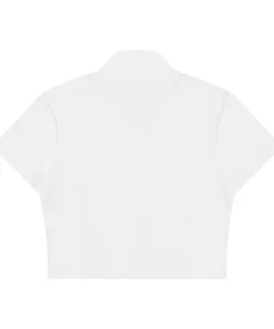 Women’s Cropped Full-Zip Short Sleeve - Image 2