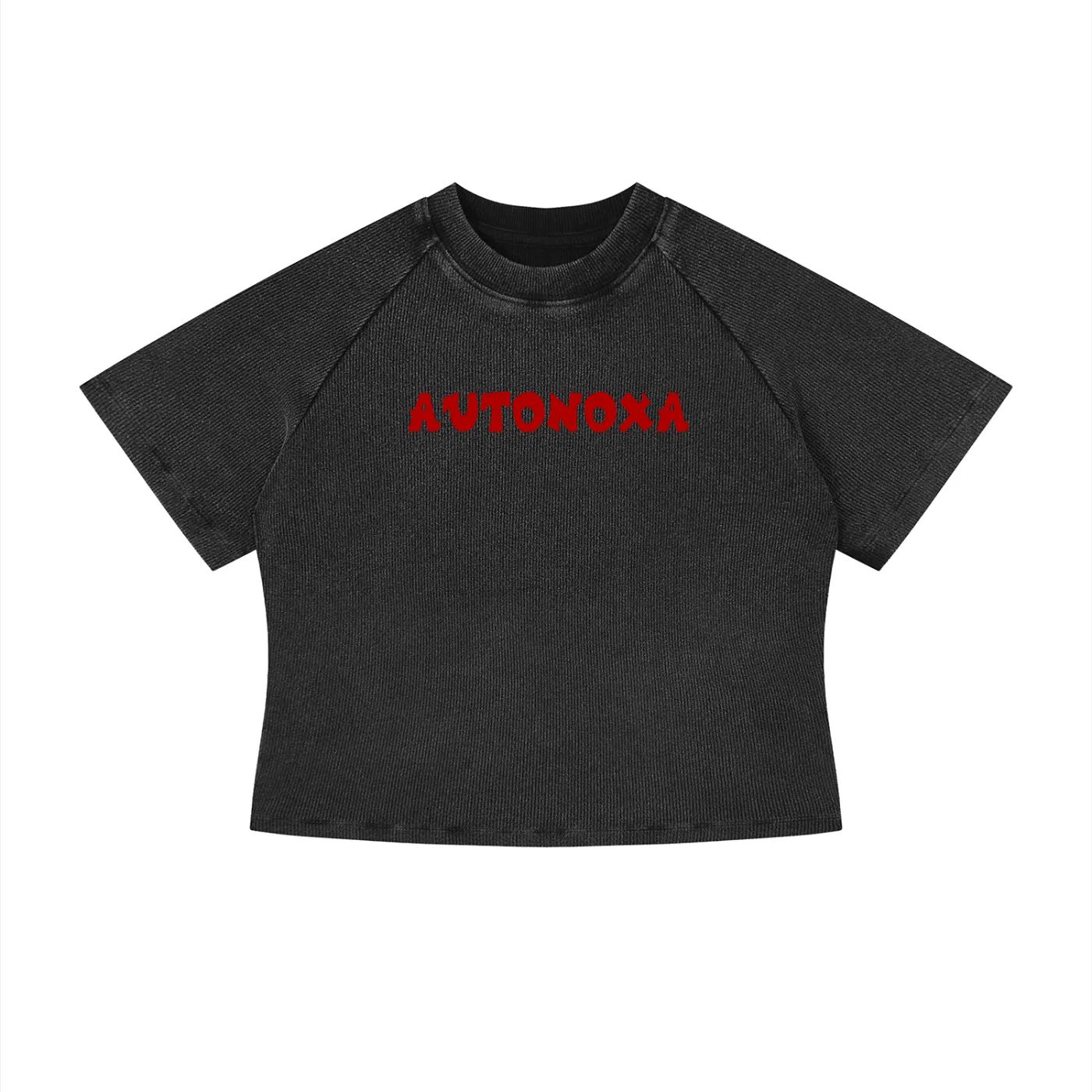 Women’s Mineral Wash Crop T-Shirt