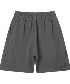 Alternative view of Unisex Washed Raw Edge Shorts