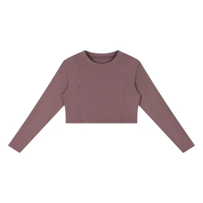 Women’s Mineral Wash Crop Sweatshirt