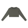 Women’s Mineral Wash Crop Sweatshirt