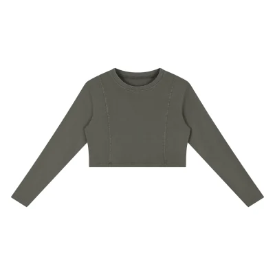 Women’s Mineral Wash Crop Sweatshirt