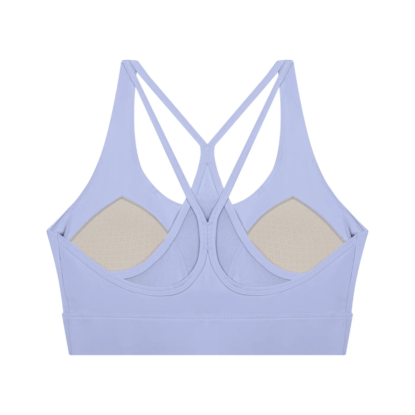 Women’s Cropped Yoga Sports Bra - Image 2